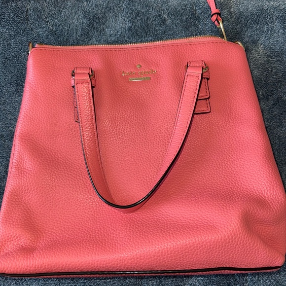 Kate Spade Coral Pink Tote Bag - Picture 10 of 10